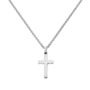Mini Sterling Silver Cross Necklace, thumbnail 3 of 6