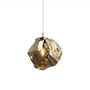 Magma Bronze Glass Pendant Light, thumbnail 6 of 6