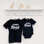 Personalised Squad Family Surname Matching T Shirt Set, thumbnail 2 of 4
