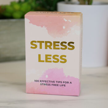 Stress Less Lifestyle Cards, 2 of 4