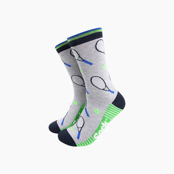 Tennis Bamboo Socks Gift Set For Men, 4 of 4