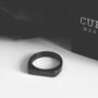 Black Personalised Signet Ring, thumbnail 4 of 4