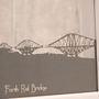 Forth Rail Bridge Mini Papercut, thumbnail 2 of 7
