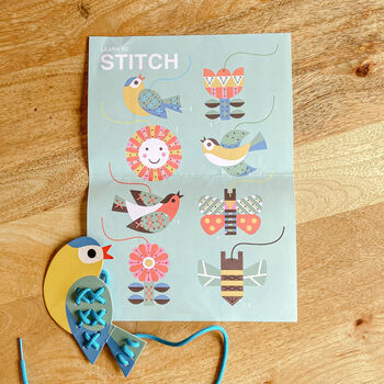 Learn To Sew Children's Stitching Craft Activity Set, 6 of 6