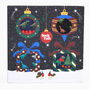 Dinosaur Bamboo Socks Christmas Gift Set Men's Four Pack, thumbnail 1 of 3