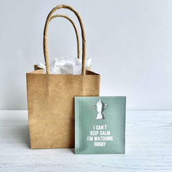 Rugby Gifts: Rugby Tea Gift Set, 11 of 12