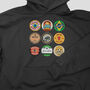 Newcastle Beer Mats Hoodie, thumbnail 2 of 6
