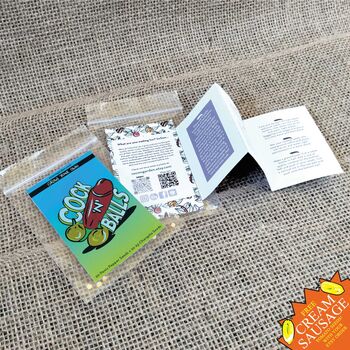 Grow Your Own Cock And Balls, 40 Chilli Pepper Seeds, Rude Gift, Hen Party Gift, Funny Pride Present, 2 of 9