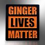 Ginger Lives Matter Enamel Pin Badge, Birthday Gift, Christmas Stocking Gift For Ginger Haired People, thumbnail 3 of 8