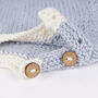 Tunic Dress And Headband Baby Easy Knitting Kit, thumbnail 5 of 10
