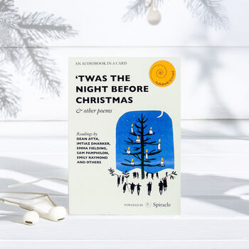 'Twas The Night Before Christmas And Other Christmas Poems Audiobook In A Card, 4 of 11