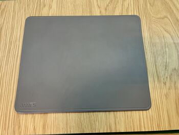 Personalised Leather Desk Mouse Mat, Grey, 9 of 11