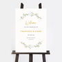 Spring Flowers Wedding Welcome Sign, thumbnail 2 of 3