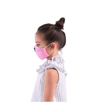 Pink Animal Inspired Children Face Mask, 2 of 4