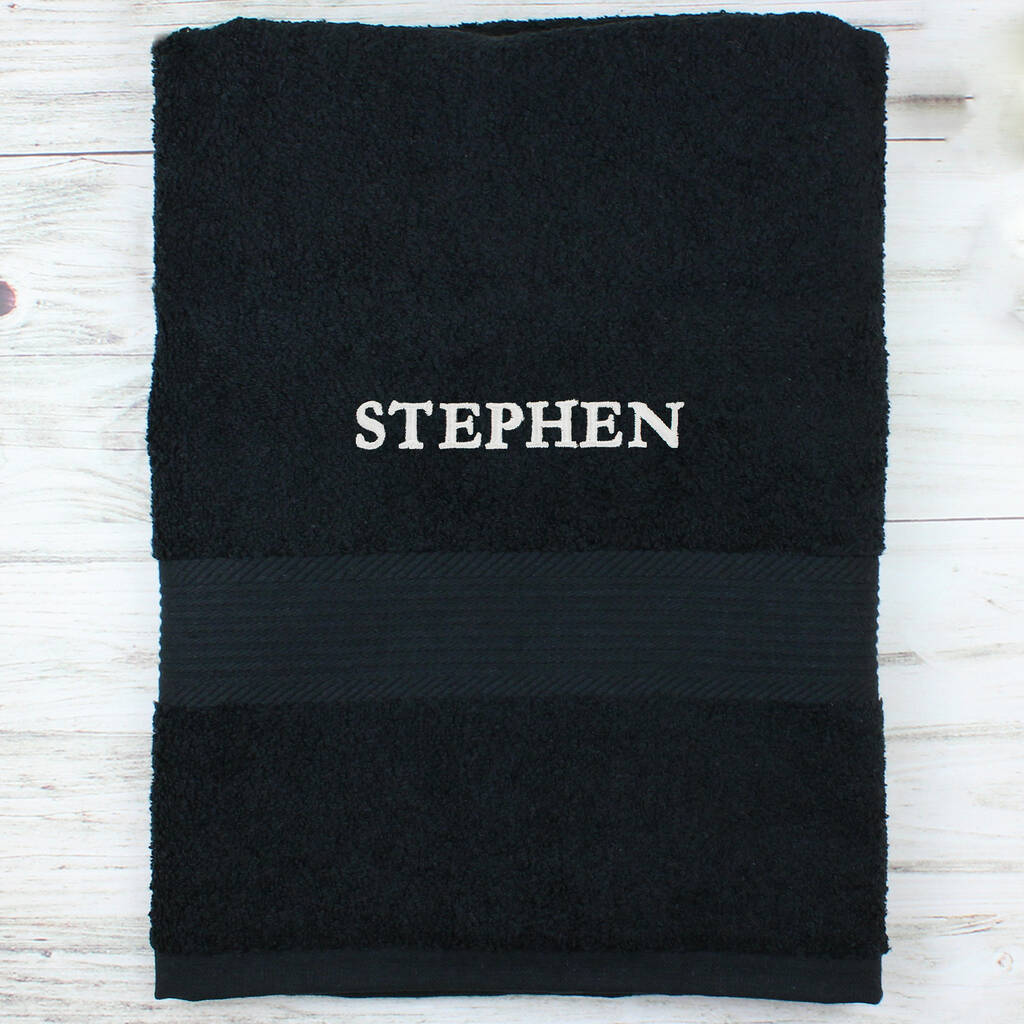 Personalised Gym Shower Towel By Sassy Bloom As seen on TV