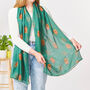 Highland Cow Print Scarf, thumbnail 3 of 8