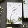 Misty Forest Wedding Invitations Sample, thumbnail 7 of 11