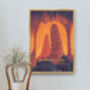 Carlsbad Caverns National Park USA Travel Poster Print, thumbnail 4 of 8