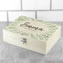 Personalised Wooden Positivi Tea Tea Storage Box, thumbnail 4 of 6
