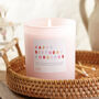 Birthday Gift For Friend Colour Pop Pink Candle, thumbnail 1 of 10