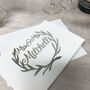 Personalised Mrs And Mrs Wedding Card, thumbnail 6 of 10