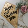Personalised Gold Sparkly Birthday Party Decoration, thumbnail 1 of 12