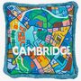 Cambridge City Map Tapestry Kit, thumbnail 1 of 5