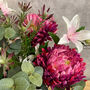 Hot Pink Faux Chrysanthemums Artificial Flower Arrangement, thumbnail 3 of 3