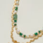 Twist Gold Plated Necklace Set, thumbnail 6 of 8