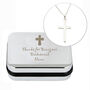 Personalised Cross Necklace And Box, thumbnail 6 of 6