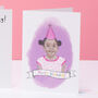 Birthday Girl Black Birthday Card, thumbnail 1 of 2