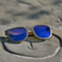 Driskills Sunglasses Slate Frame And Blue Lens, thumbnail 7 of 12