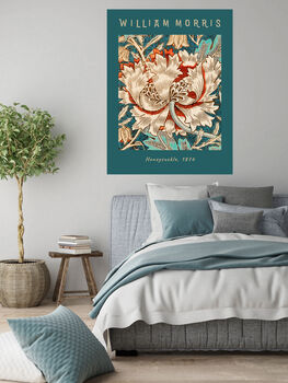 William Morris Botanical Flower Art Print, 3 of 3