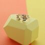 Two Flower Dogwood Ring Bronze, thumbnail 1 of 3
