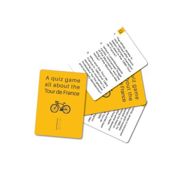 A Quiz Game About The Tour De France, 6 of 6