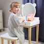Eco Friendly Children's Dressing Table And Stool, thumbnail 4 of 7
