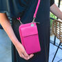 Personalised Leather Purse With Phone Pocket, thumbnail 2 of 8