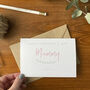 Happy Mother's Day Mummy Botanical Card, thumbnail 2 of 4
