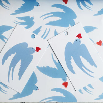 Love Bird Wrapping Paper, 5 of 6