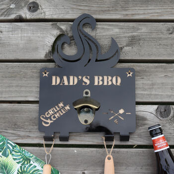 Personalised BBQ And Bottle Opener Sign, 2 of 12