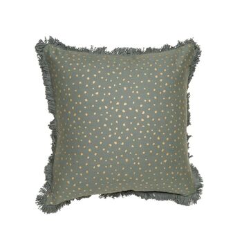 Mirage Dots Recycled Cotton Cushion Cover, 3 of 5