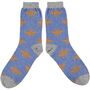 Lambswool Ankle Socks For Men : Animals, thumbnail 6 of 7