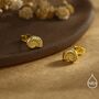 Sterling Silver Ammonite Shell Stud Earrings, thumbnail 5 of 12
