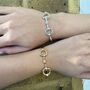 Gifts For Couples Bangle Horsebit Bracelet, thumbnail 2 of 6