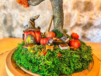 Pumpkin Witch Halloween Autumn Decoration, 3 of 9