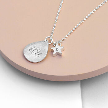Personalised Diwali Petal Lotus Necklace, 3 of 7