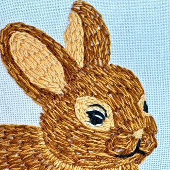 Easter Bunny Embroidery Kit, 5 of 10