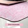 Soft Pink Floral Desk Mat, thumbnail 5 of 7
