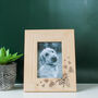 Oak Photo Frame With Bee Design, thumbnail 3 of 5