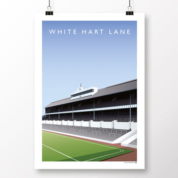 Tottenham White Hart Lane The Shelf Poster, 2 of 8